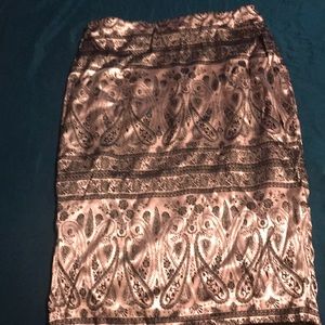 Pull on pencil skirt